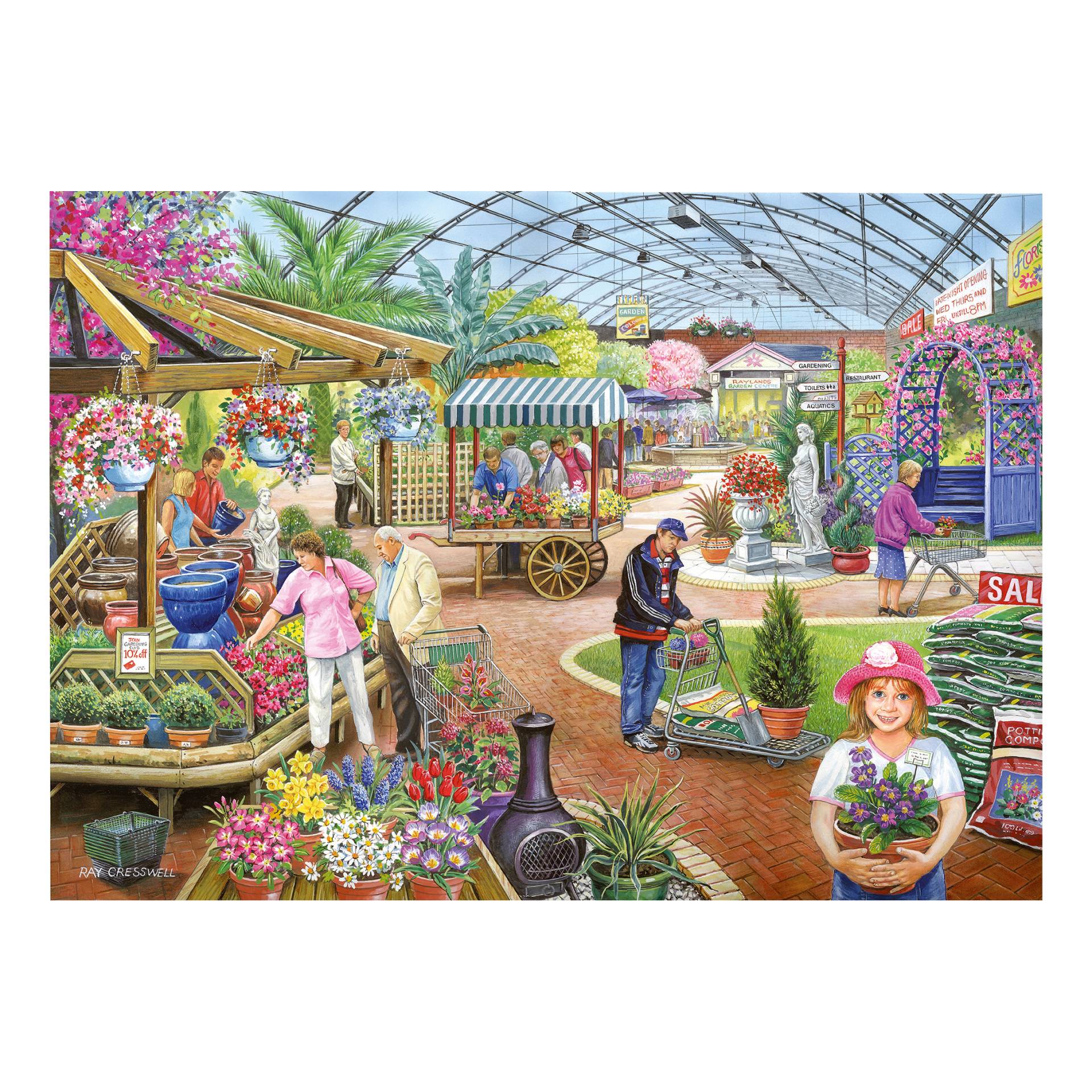 HOP - House of Puzzles Im Gartencenter 500 Teile Puzzle House-Of-Puzzles-HP0746 HOP - House of Puzzles Im Gartencenter 500 Teile Puzzle House-Of-Puzzles-HP0746 von HOP - House of Puzzles