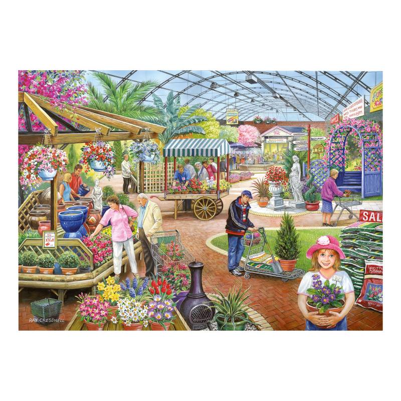 HOP - House of Puzzles Im Gartencenter 500 Teile Puzzle House-Of-Puzzles-HP0746 von HOP - House of Puzzles