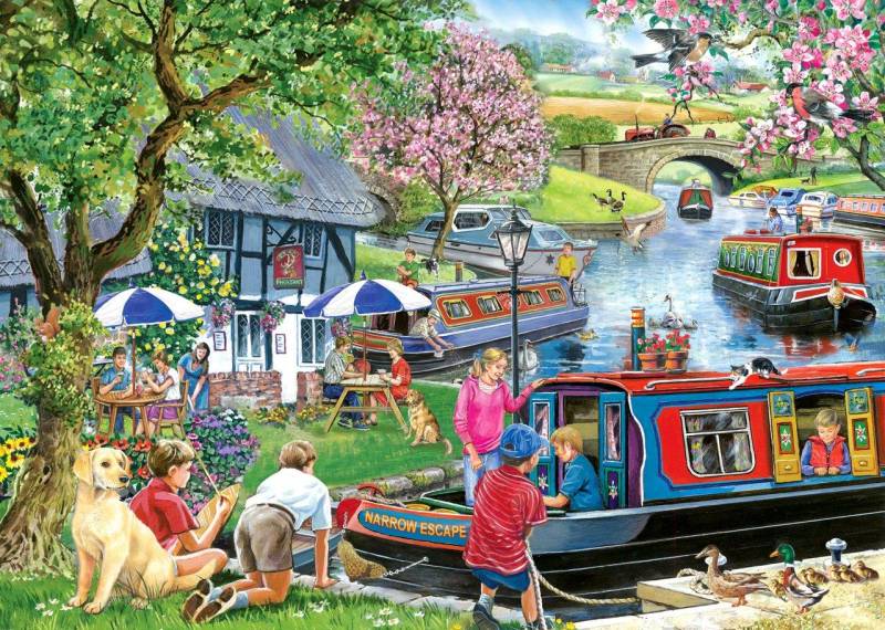 HOP - House of Puzzles Knapp Entkommen 1000 Teile Puzzle House-Of-Puzzles-HP0589 von HOP - House of Puzzles