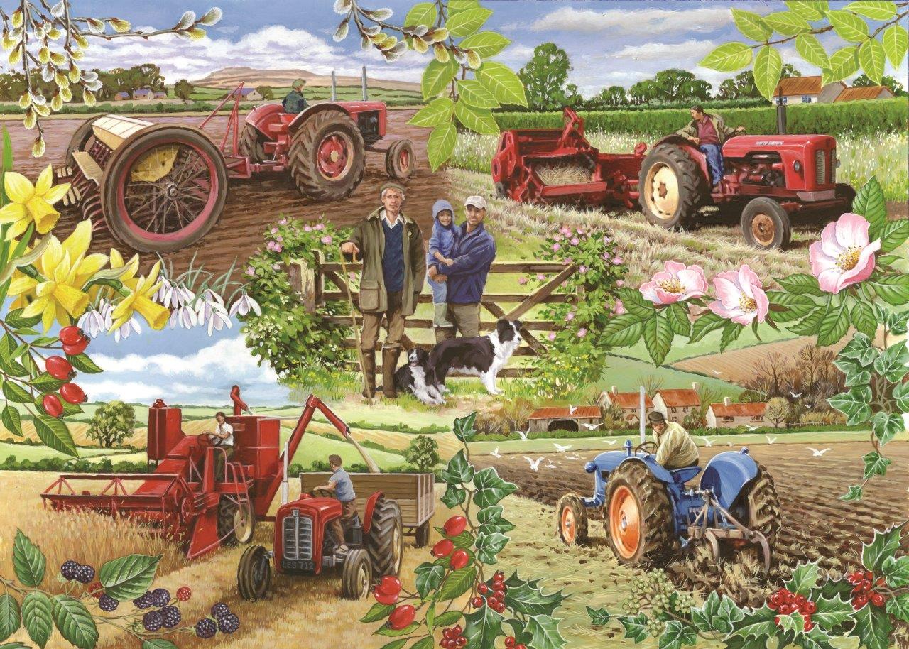 HOP - House of Puzzles Bauernjahr 1000 Teile Puzzle House-Of-Puzzles-HP0409 HOP - House of Puzzles Bauernjahr 1000 Teile Puzzle House-Of-Puzzles-HP0409 von HOP - House of Puzzles