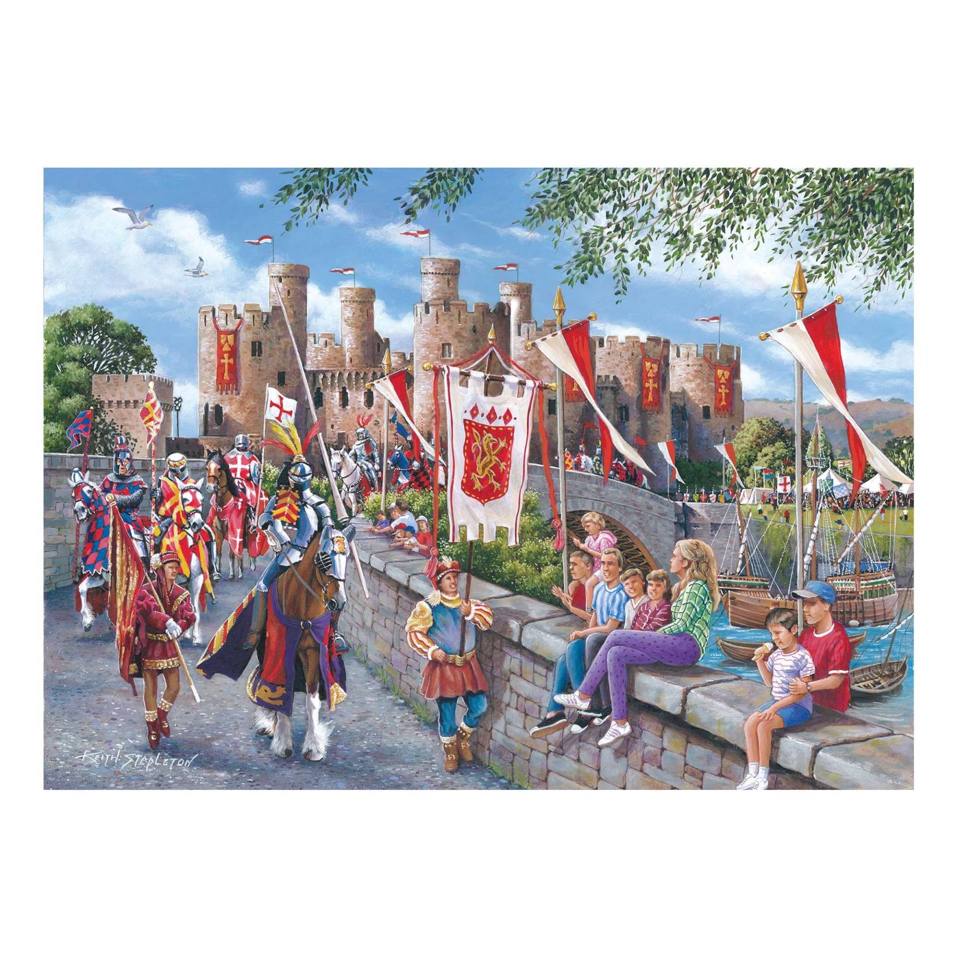 HOP - House of Puzzles Mini Puzzle - Conwy Castle 150 Teile Puzzle House-Of-Puzzles-HP0802 von HOP - House of Puzzles