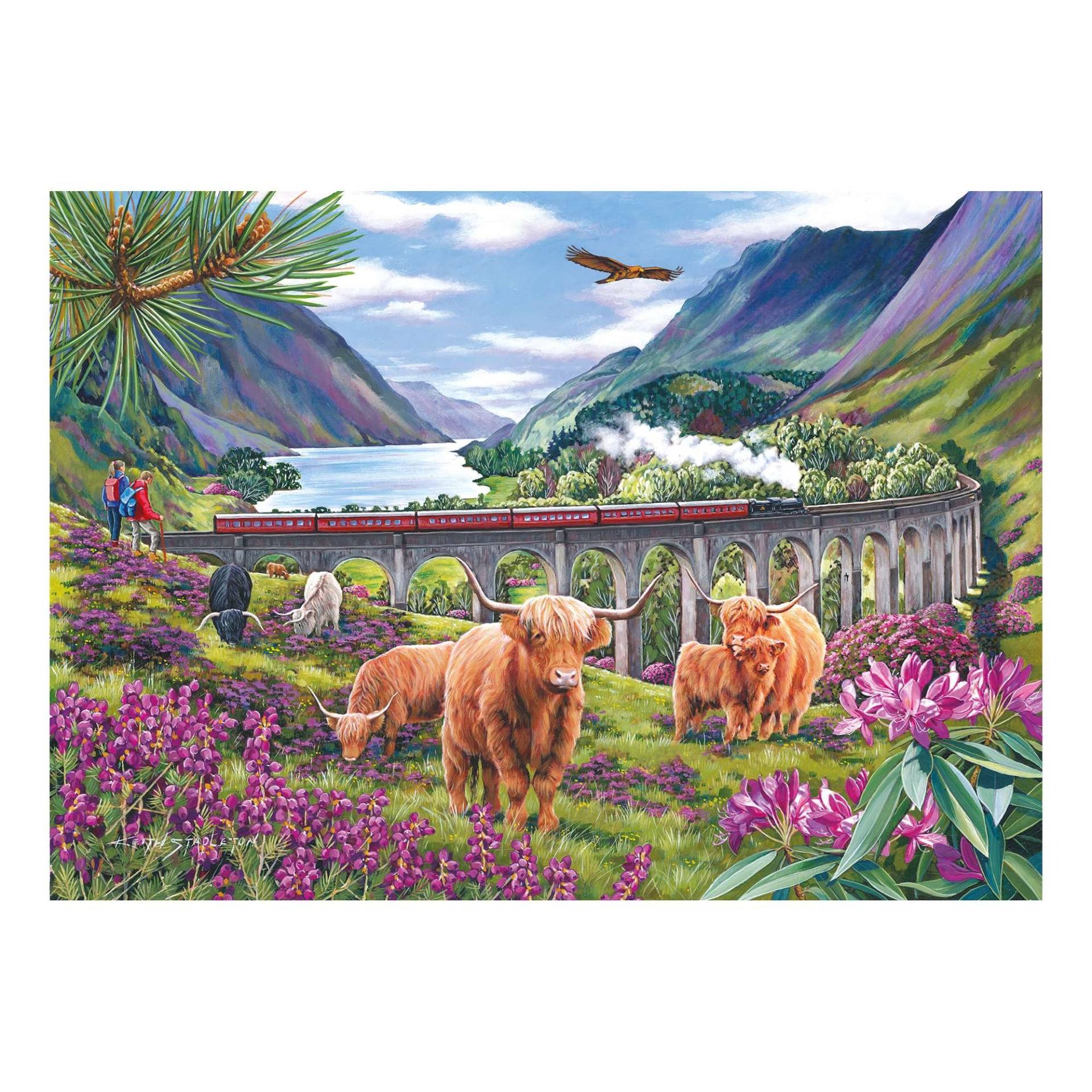 HOP - House of Puzzles Mini Puzzle - Glenfinnan Ladies 150 Teile Puzzle House-Of-Puzzles-HP0791 von HOP - House of Puzzles