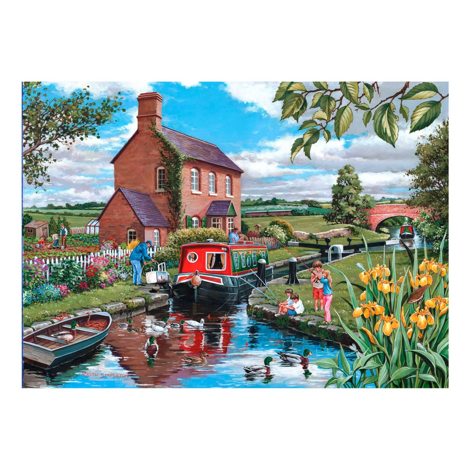 HOP - House of Puzzles Mini Puzzle - Keeper's Cottage 150 Teile Puzzle House-Of-Puzzles-HP0800 von HOP - House of Puzzles