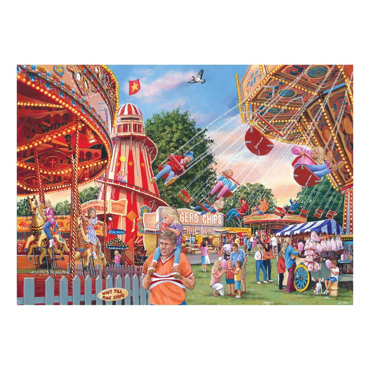 HOP - House of Puzzles No. 28 - Fun at the Fair 1000 Teile Puzzle House-of-Puzzles-HP0781 von HOP - House of Puzzles