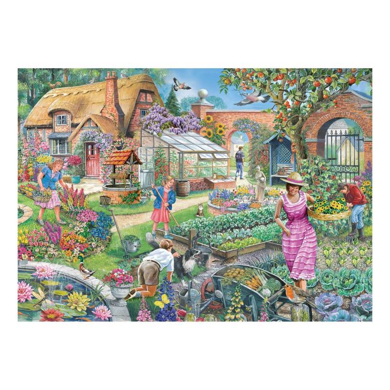 HOP - House of Puzzles No.29 Pretty Potager 1000 Teile Puzzle House-Of-Puzzles-HP0818 von HOP - House of Puzzles