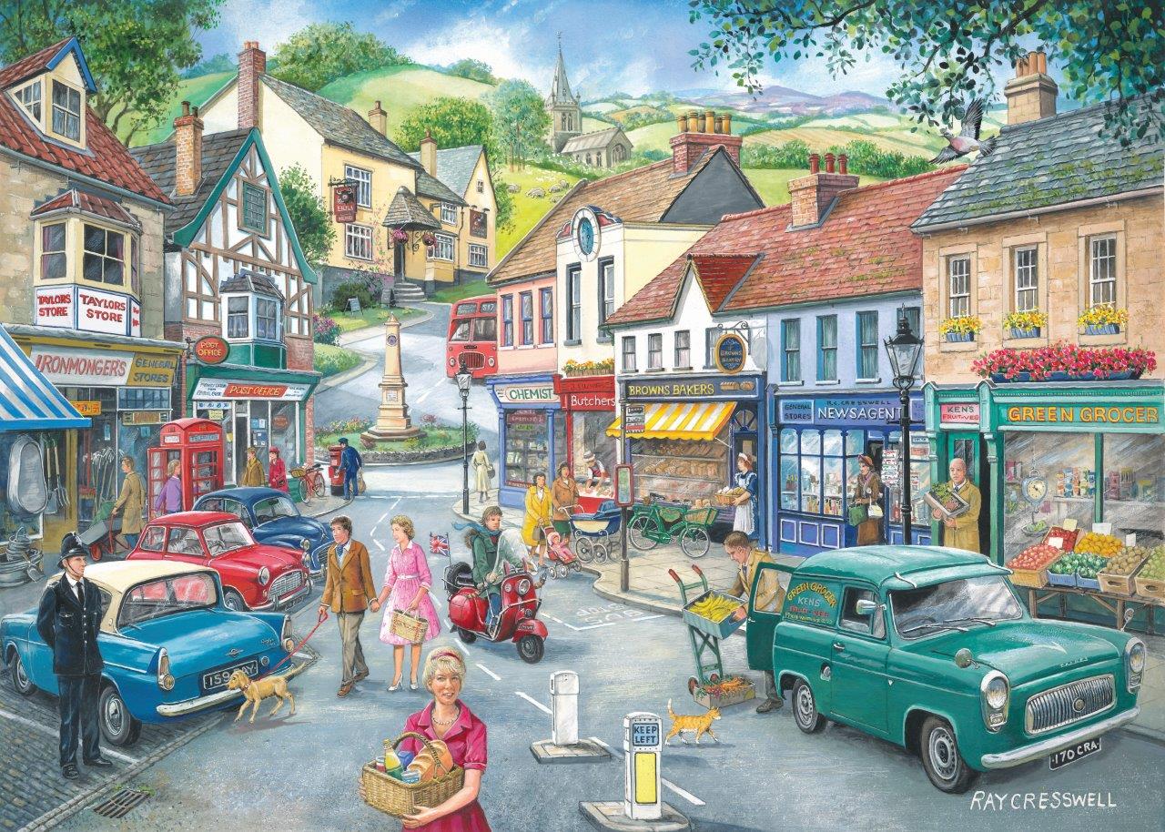 HOP - House of Puzzles Nr.23 - Einkaufen 1000 Teile Puzzle House-Of-Puzzles-HP0617 von HOP - House of Puzzles