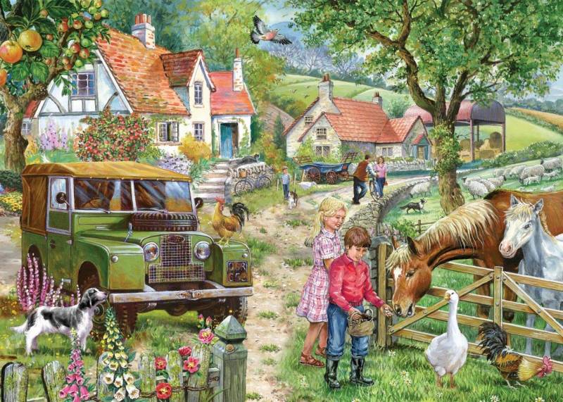 HOP - House of Puzzles Obstgarten 1000 Teile Puzzle House-Of-Puzzles-HP0509 von HOP - House of Puzzles