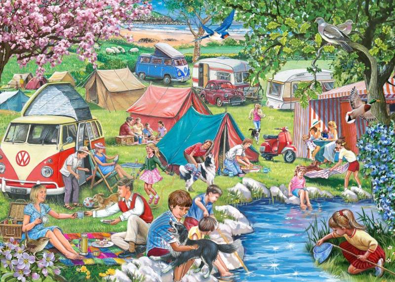 HOP - House of Puzzles Ideales Fleckchen 1000 Teile Puzzle House-Of-Puzzles-HP0659 von HOP - House of Puzzles