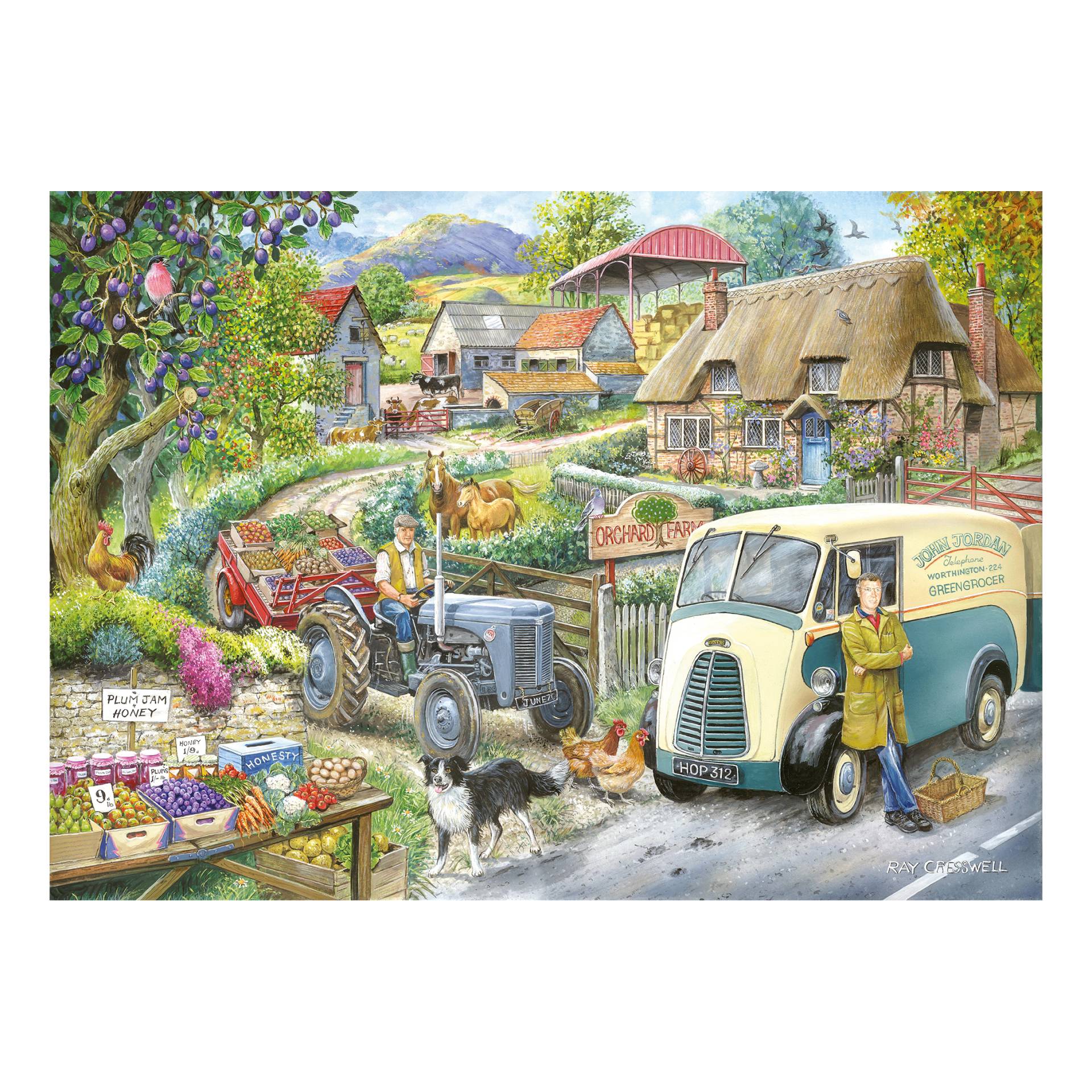 HOP - House of Puzzles Pflaumenmus 500 Teile Puzzle House-Of-Puzzles-HP0747 von HOP - House of Puzzles