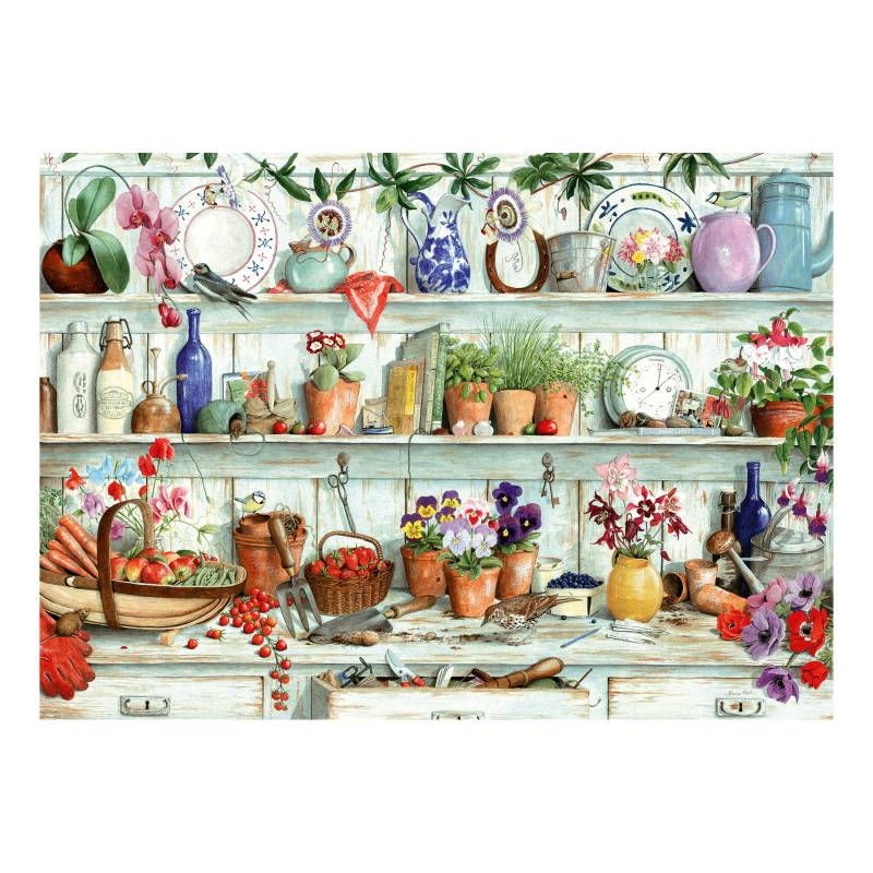 HOP - House of Puzzles Sträuße, Obst & Gemüse 1000 Teile Puzzle House-Of-Puzzles-HP0735 von HOP - House of Puzzles