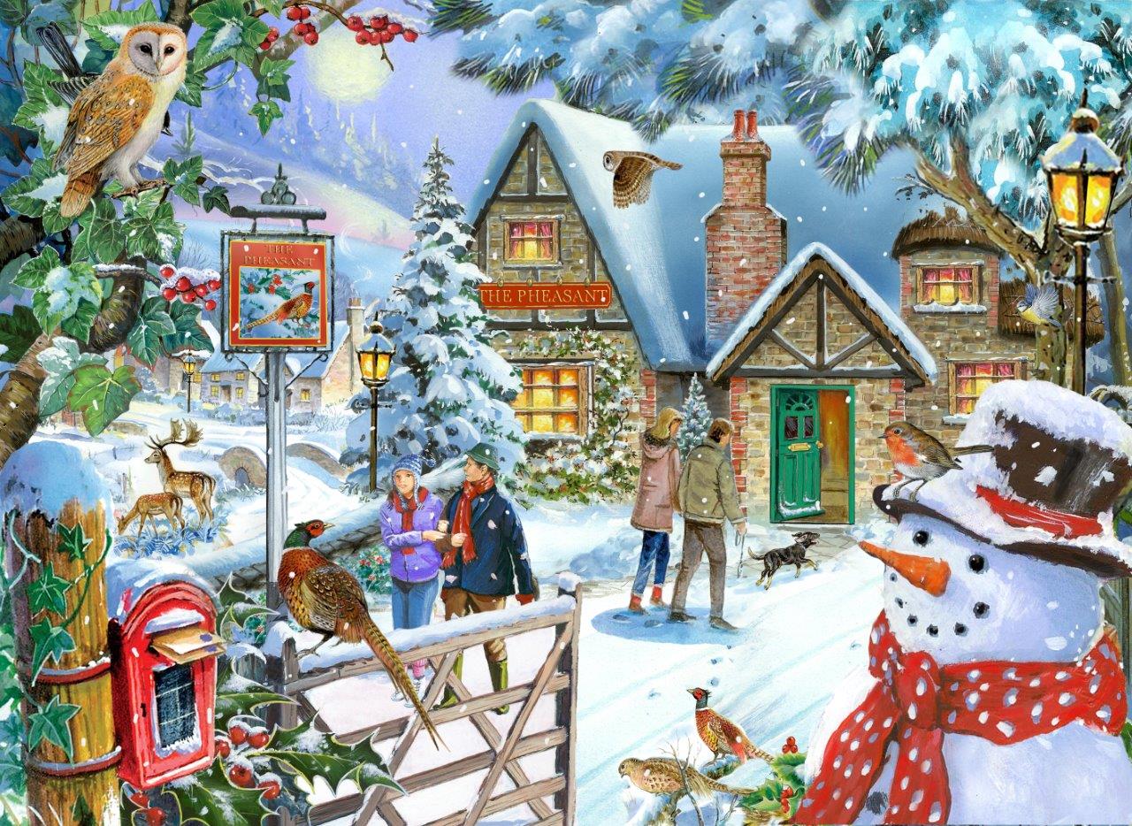 HOP - House of Puzzles Snowman's View 1000 Teile Puzzle House-of-Puzzles-HP0513 HOP - House of Puzzles Snowman's View 1000 Teile Puzzle House-of-Puzzles-HP0513 von HOP - House of Puzzles