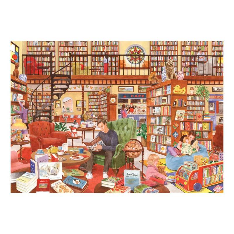 HOP - House of Puzzles Tea and Tales 500 Teile Puzzle House-of-Puzzles-HP0783 von HOP - House of Puzzles