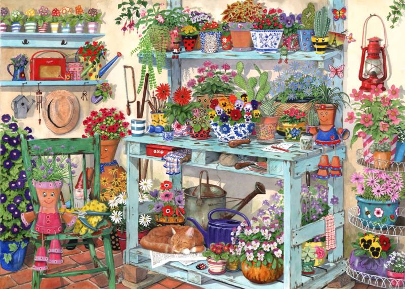 HOP - House of Puzzles Töpfe über Töpfe 1000 Teile Puzzle House-Of-Puzzles-HP0476 von HOP - House of Puzzles