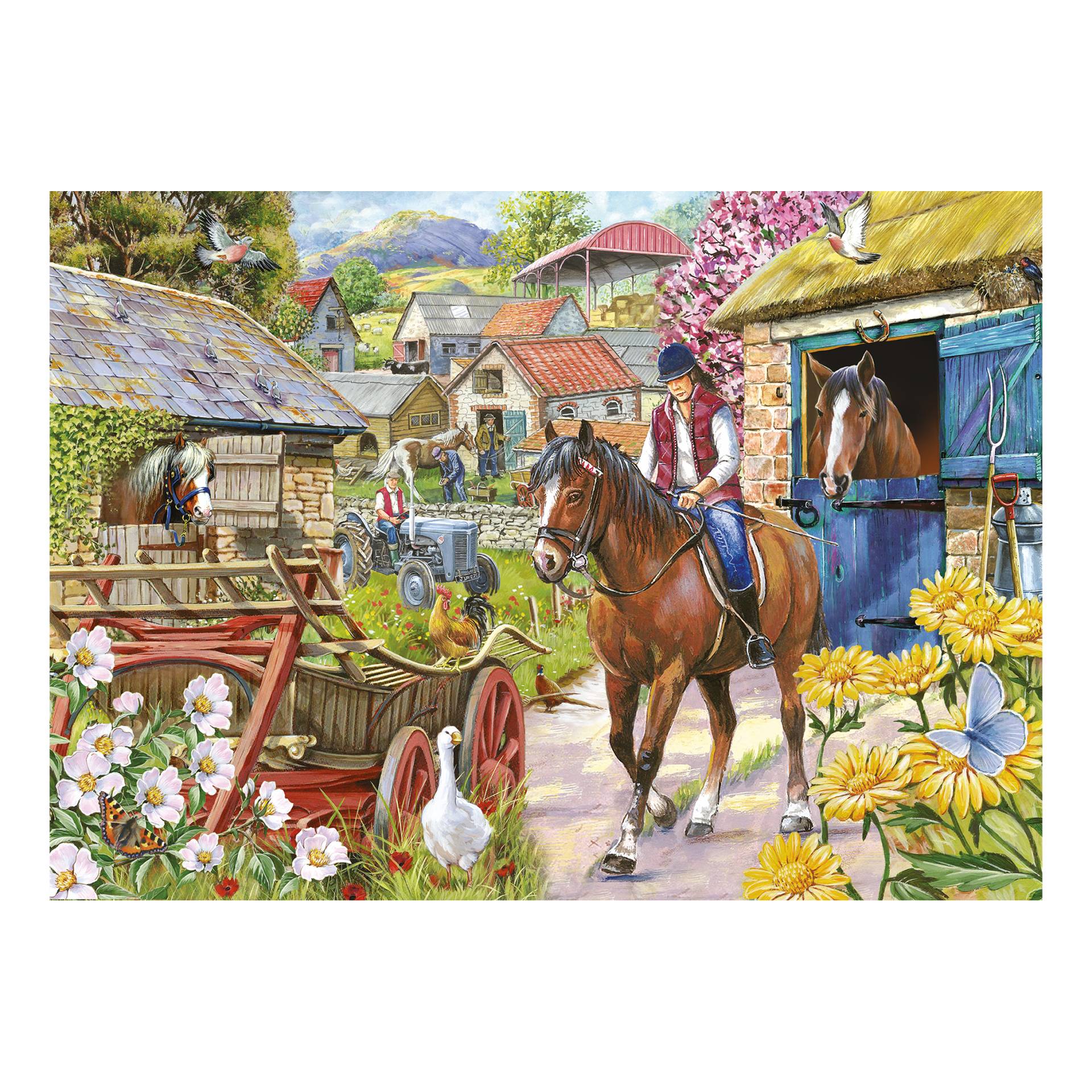 HOP - House of Puzzles XXL Teile - Ausritt 500 Teile Puzzle House-Of-Puzzles-HP0763 von HOP - House of Puzzles