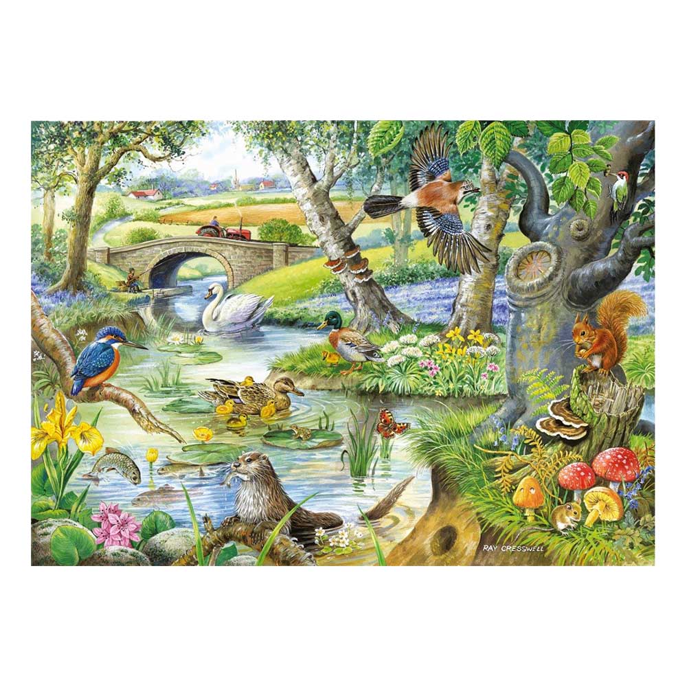HOP - House of Puzzles XXL Teile - Geschichten Vom Fluss 500 Teile Puzzle House-Of-Puzzles-HP0165 HOP - House of Puzzles XXL Teile - Geschichten Vom Fluss 500 Teile Puzzle House-Of-Puzzles-HP0165 von HOP - House of Puzzles