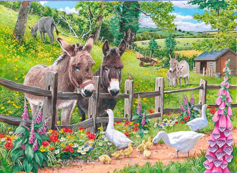 HOP - House of Puzzles XXL Teile - Jack & Jenny 250 Teile Puzzle House-Of-Puzzles-HP0421 von HOP - House of Puzzles