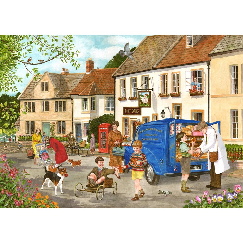 HOP - House of Puzzles XXL Teile - Lebkuchen-Jungs 500 Teile Puzzle House-Of-Puzzles-HP0601 HOP - House of Puzzles XXL Teile - Lebkuchen-Jungs 500 Teile Puzzle House-Of-Puzzles-HP0601 von HOP - House of Puzzles