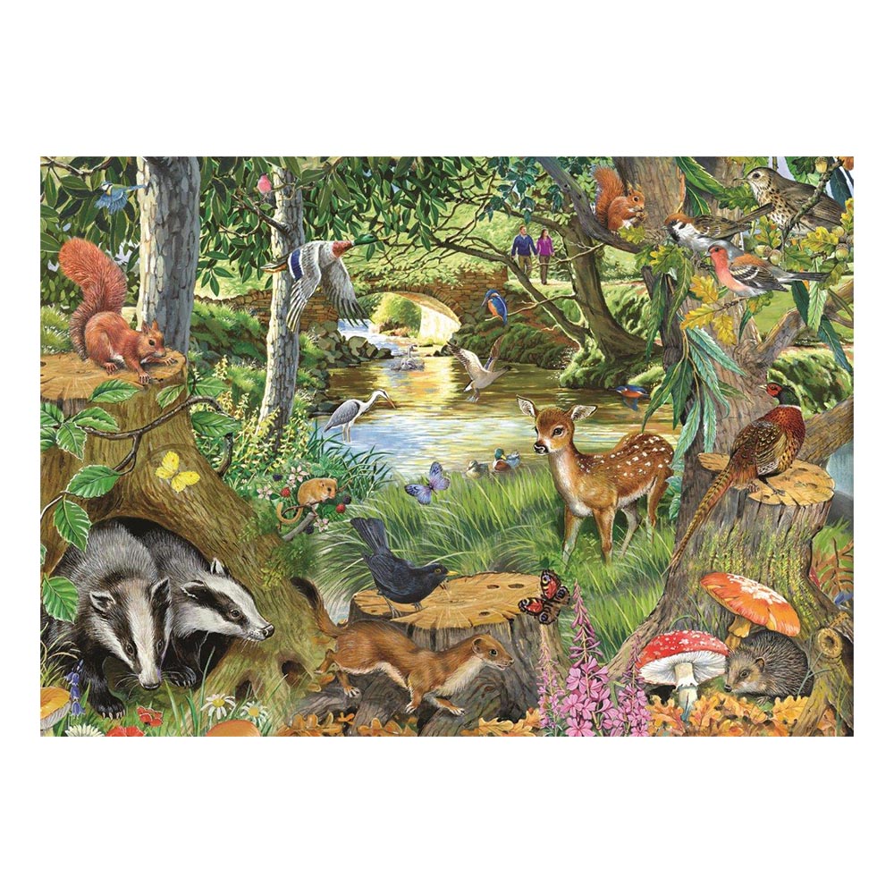 HOP - House of Puzzles XXL Teile - Lichtung Am Flussufer 500 Teile Puzzle House-Of-Puzzles-HP0558 HOP - House of Puzzles XXL Teile - Lichtung Am Flussufer 500 Teile Puzzle House-Of-Puzzles-HP0558 von HOP - House of Puzzles