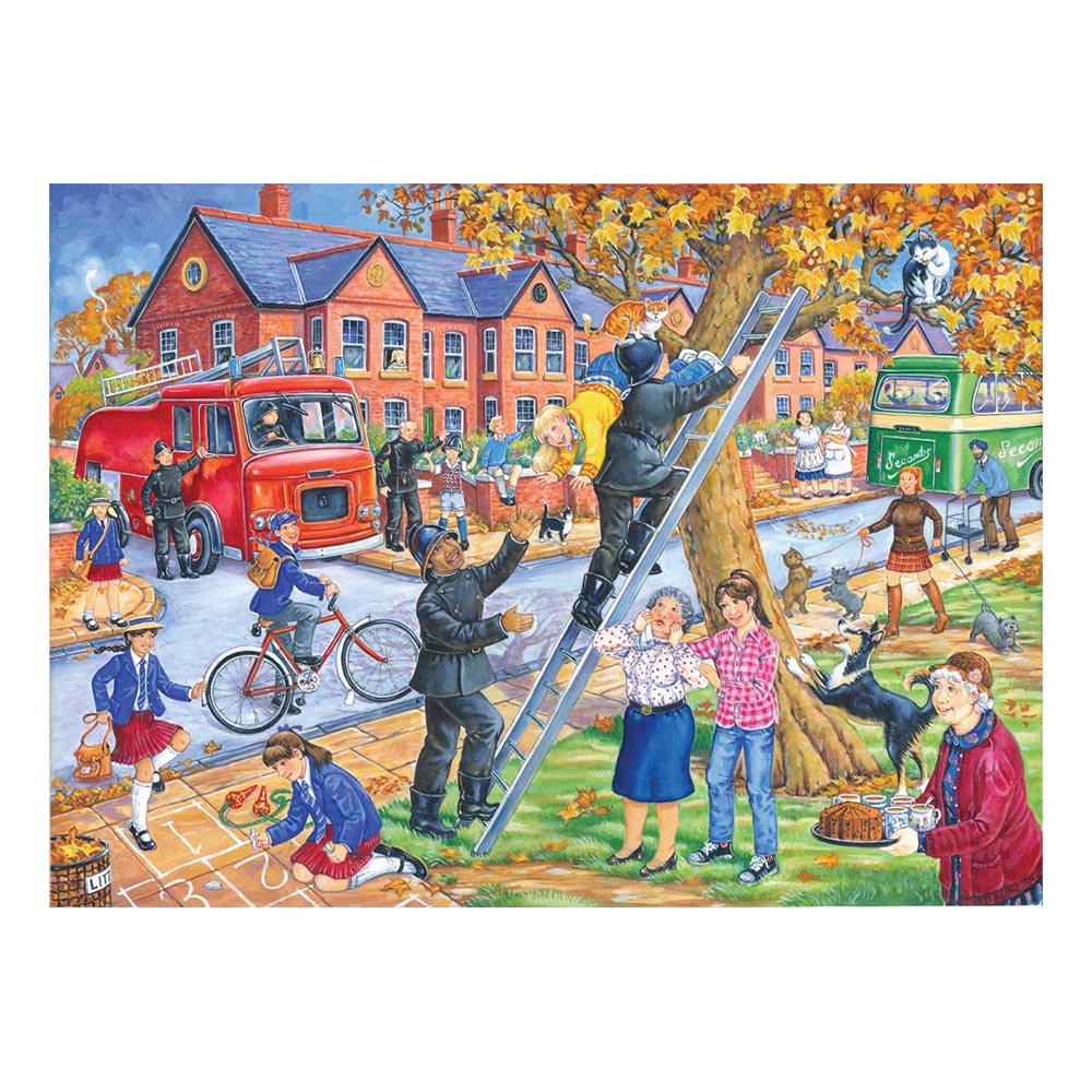 HOP - House of Puzzles XXL Teile - Miss Kittys Rettung 250 Teile Puzzle House-Of-Puzzles-HP0578 von HOP - House of Puzzles