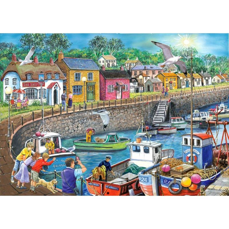 HOP - House of Puzzles XXL Teile - Möwenperspektive 250 Teile Puzzle House-Of-Puzzles-HP0523 von HOP - House of Puzzles