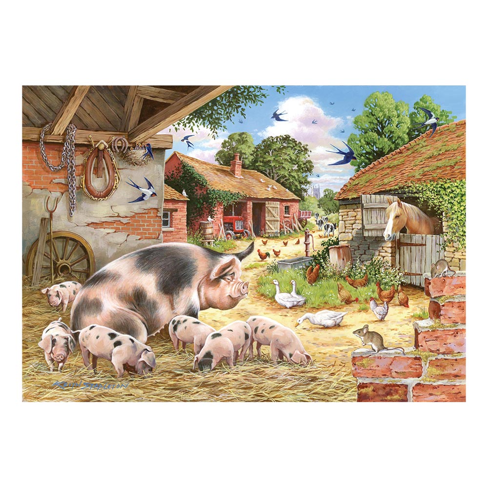 HOP - House of Puzzles XXL Teile - Poppys Ferkel 500 Teile Puzzle House-Of-Puzzles-HP0363 HOP - House of Puzzles XXL Teile - Poppys Ferkel 500 Teile Puzzle House-Of-Puzzles-HP0363 von HOP - House of Puzzles