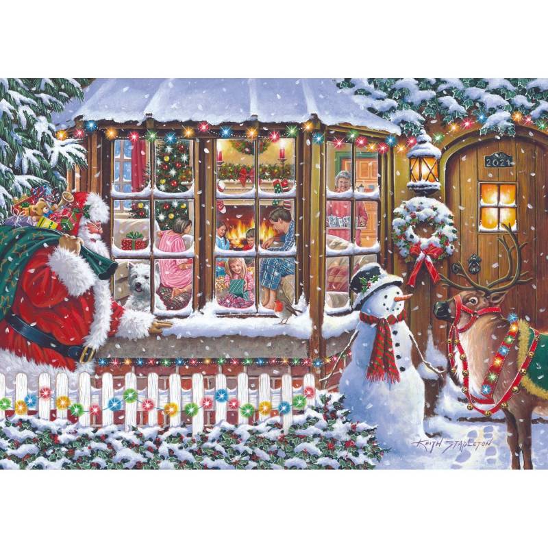 HOP - House of Puzzles XXL Teile - No.16 - With Love From Santa 500 Teile Puzzle House-of-Puzzles-HP0764 HOP - House of Puzzles XXL Teile - No.16 - With Love From Santa 500 Teile Puzzle House-of-Puzzles-HP0764 von HOP - House of Puzzles