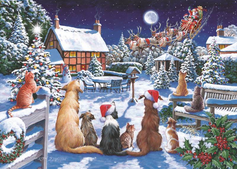 HOP - House of Puzzles XXL Teile - No.19 - Santa Paws 500 Teile Puzzle House-of-Puzzles-HP0721 HOP - House of Puzzles XXL Teile - No.19 - Santa Paws 500 Teile Puzzle House-of-Puzzles-HP0721 von HOP - House of Puzzles