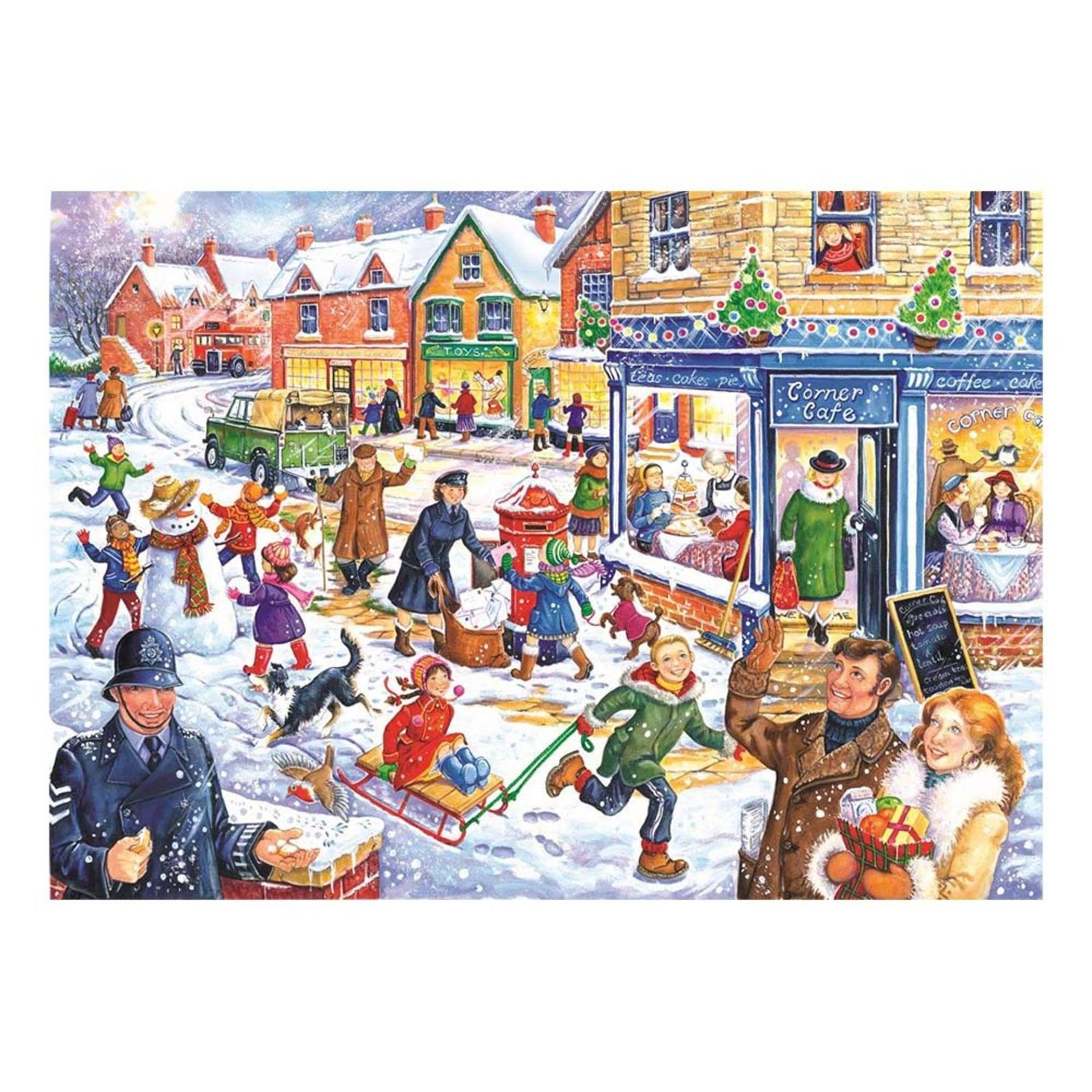 HOP - House of Puzzles XXL Teile - Out In The Snow 250 Teile Puzzle House-of-Puzzles-HP0520 von HOP - House of Puzzles