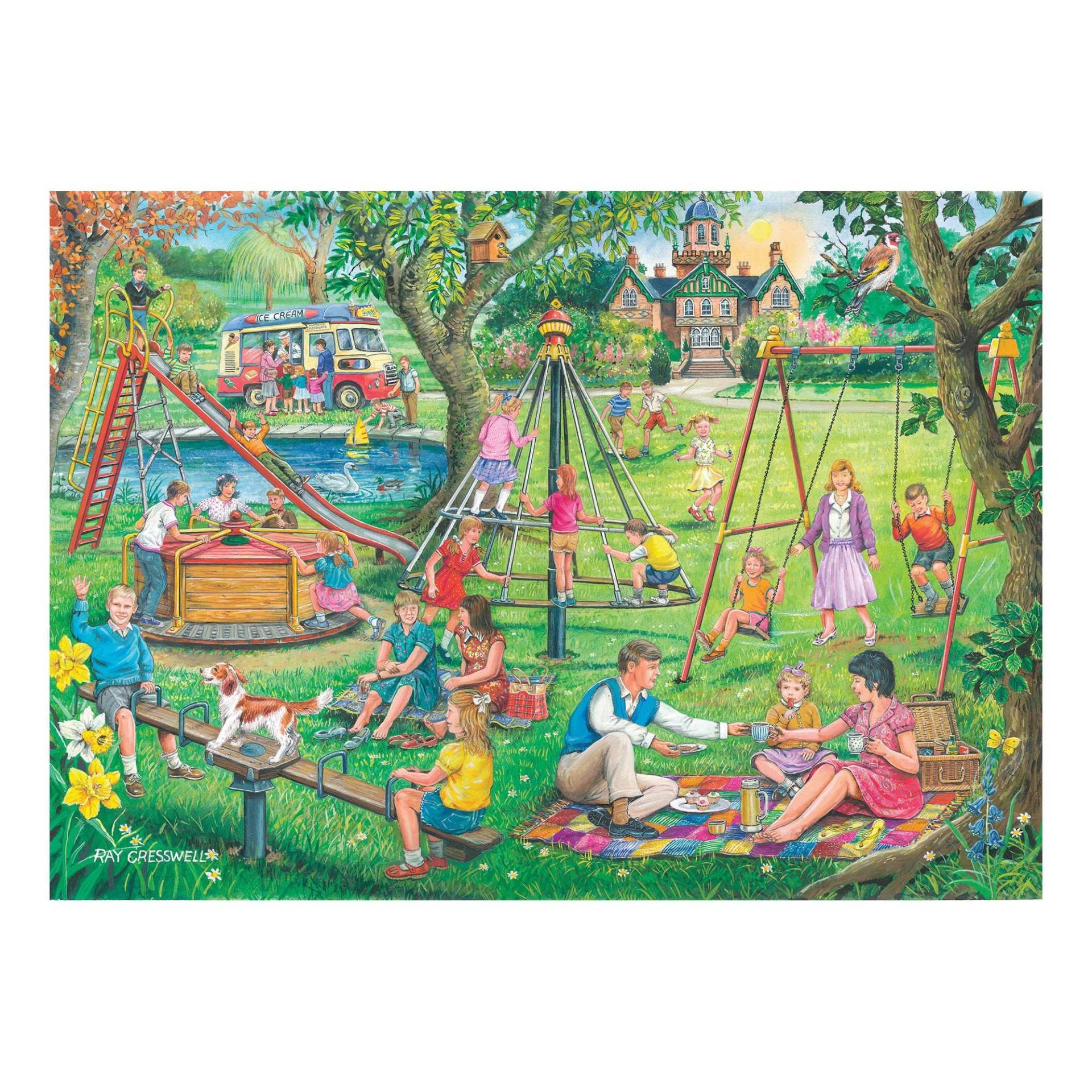 HOP - House of Puzzles XXL Teile - Park & Rides 250 Teile Puzzle House-Of-Puzzles-HP0738 von HOP - House of Puzzles