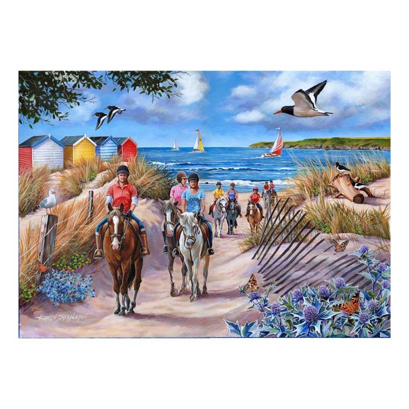 HOP - House of Puzzles XXL Teile - Pferde am Meer 500 Teile Puzzle House-Of-Puzzles-HP0603 HOP - House of Puzzles XXL Teile - Pferde am Meer 500 Teile Puzzle House-Of-Puzzles-HP0603 von HOP - House of Puzzles