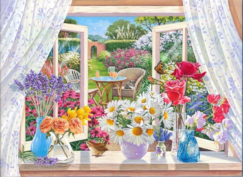 HOP - House of Puzzles XXL Teile - Sommerbrise 250 Teile Puzzle House-Of-Puzzles-HP0315 von HOP - House of Puzzles