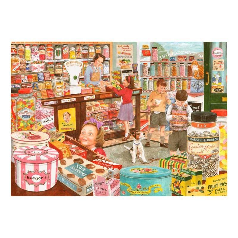 HOP - House of Puzzles XXL Teile - Süßes für Pfennige 500 Teile Puzzle House-Of-Puzzles-HP0625 von HOP - House of Puzzles