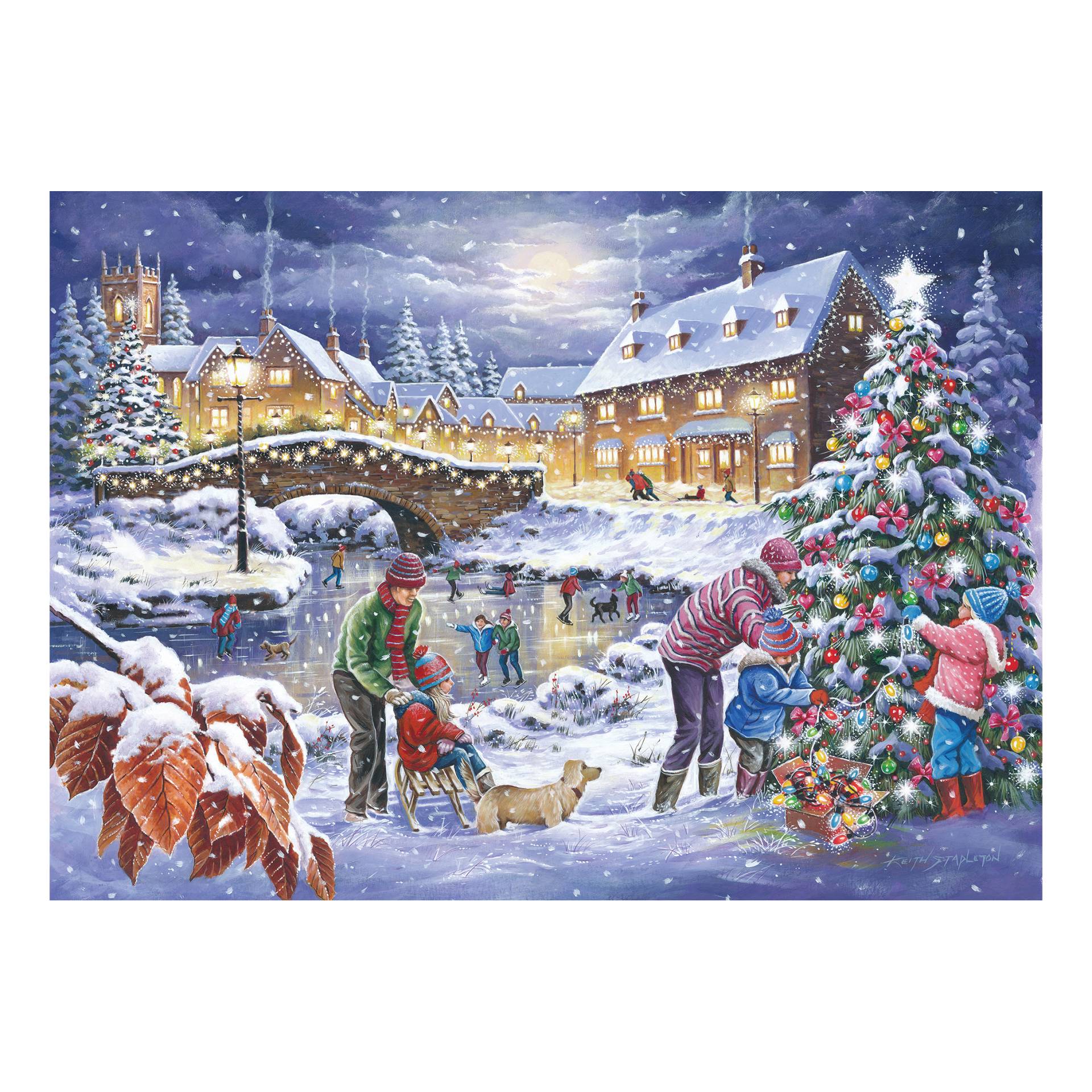 HOP - House of Puzzles XXL Teile - Twinkling Lights 250 Teile Puzzle House-of-Puzzles-HP0745 von HOP - House of Puzzles