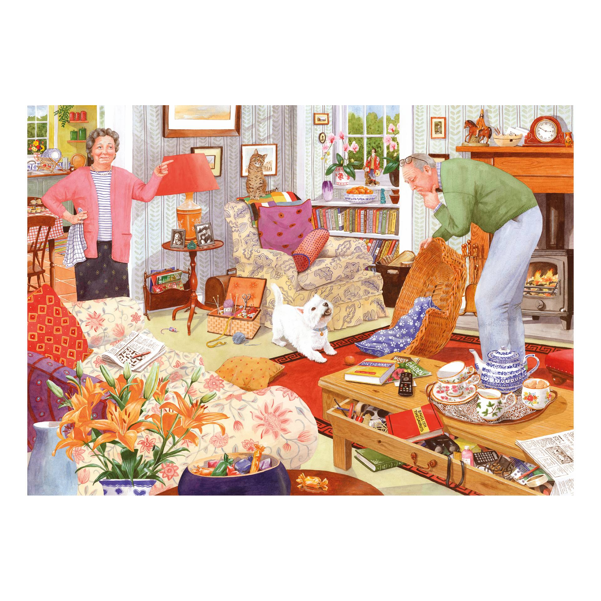 HOP - House of Puzzles XXL Teile - Wo Ist Meine Brille? 500 Teile Puzzle House-Of-Puzzles-HP0723 HOP - House of Puzzles XXL Teile - Wo Ist Meine Brille? 500 Teile Puzzle House-Of-Puzzles-HP0723 von HOP - House of Puzzles