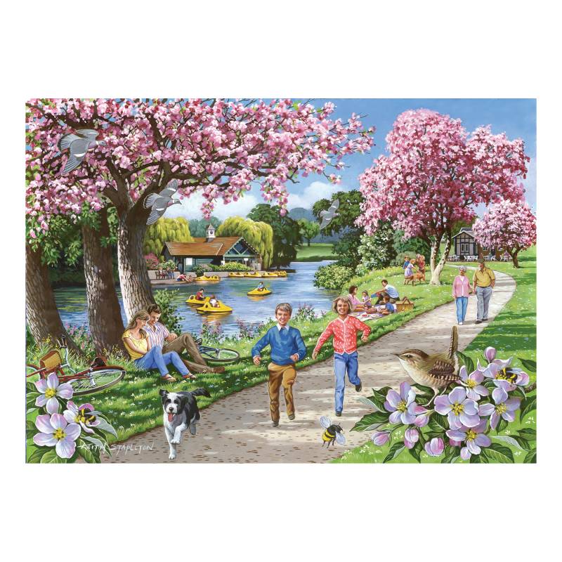 HOP - House of Puzzles Apfelblüte 1000 Teile Puzzle House-Of-Puzzles-HP0729 von HOP - House of Puzzles