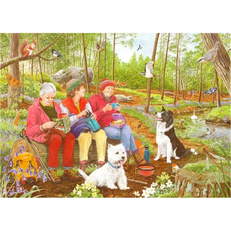 HOP - House of Puzzles Teezeit 1000 Teile Puzzle House-Of-Puzzles-HP0662 von HOP - House of Puzzles