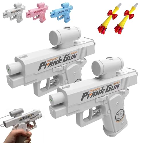 Prank Water Gun, Pranks Two-Way Water Guns, Streich-Wasserpistole, Zwei-Wege Kreativer Wassersprinkler, Lustige Wasserpistole für Erwachsene und Kinder (2pcs-a) von HOPASRISEE