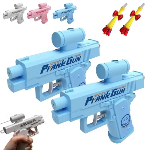 Prank Water Gun, Pranks Two-Way Water Guns, Streich-Wasserpistole, Zwei-Wege Kreativer Wassersprinkler, Lustige Wasserpistole für Erwachsene und Kinder (2pcs-b) von HOPASRISEE