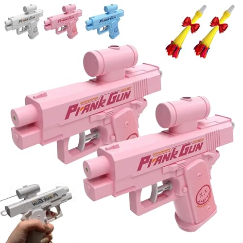 Prank Water Gun, Pranks Two-Way Water Guns, Streich-Wasserpistole, Zwei-Wege Kreativer Wassersprinkler, Lustige Wasserpistole für Erwachsene und Kinder (2pcs-c) von HOPASRISEE