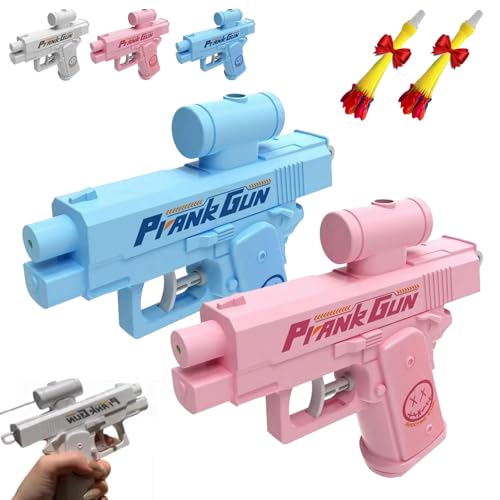 Prank Water Gun, Pranks Two-Way Water Guns, Streich-Wasserpistole, Zwei-Wege Kreativer Wassersprinkler, Lustige Wasserpistole für Erwachsene und Kinder (2pcs-d) von HOPASRISEE