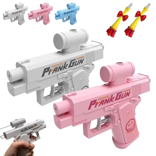 Prank Water Gun, Pranks Two-Way Water Guns, Streich-Wasserpistole, Zwei-Wege Kreativer Wassersprinkler, Lustige Wasserpistole für Erwachsene und Kinder (2pcs-e) von HOPASRISEE