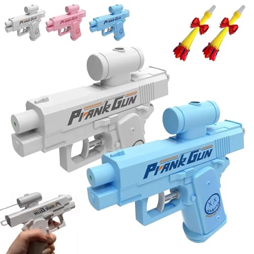 Prank Water Gun, Pranks Two-Way Water Guns, Streich-Wasserpistole, Zwei-Wege Kreativer Wassersprinkler, Lustige Wasserpistole für Erwachsene und Kinder (2pcs-f) von HOPASRISEE