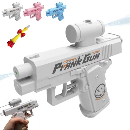 Prank Water Gun, Pranks Two-Way Water Guns, Streich-Wasserpistole, Zwei-Wege Kreativer Wassersprinkler, Lustige Wasserpistole für Erwachsene und Kinder (Weiß) von HOPASRISEE