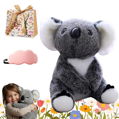 The Koaly – Emotional Healing on Demand, The Koaly Ai Plush, Weicher Koala Plüschtier Spielzeug, Imitiert Die Natürlichen Bewegungen Eines Echten Koalas, Cozy Snuggles for All Ages (1PC,A-Gray) von HOPASRISEE