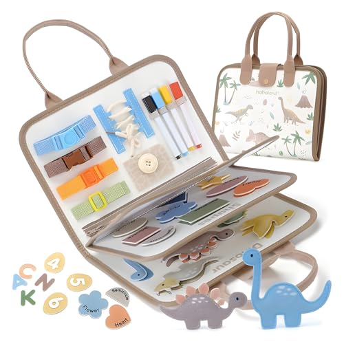 HOPEYHFM Montessori Spielzeug ab 1 2 3 4 Jahr Junge Mädchen,Busy Board Weichem Filz Frühe Bildung,Quiet Book,Activity Board Kleinkinder Lernspielzeug,Motorikspielzeug für Reise Auto Flugzeug (Stil 1) HOPEYHFM Montessori Spielzeug ab 1 2 3 4 Jahr Junge Mädchen,Busy Board Weichem Filz Frühe Bildung,Quiet Book,Activity Board Kleinkinder Lernspielzeug,Motorikspielzeug für Reise Auto Flugzeug (Stil 1) von HOPEYHFM
