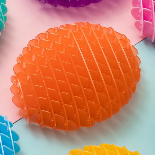Hopeyhfm 2 Stück Fidget Wurm Spielzeug, Dekompressions-Elastiknetz, Formwandelnder Anti Stress Spielzeug, Einziehbare Netzspielzeuge, Lustige Sensorische Spielzeuge für Erwachsene Kinder (S,Mandarine) Hopeyhfm 2 Stück Fidget Wurm Spielzeug, Dekompressions-Elastiknetz, Formwandelnder Anti Stress Spielzeug, Einziehbare Netzspielzeuge, Lustige Sensorische Spielzeuge für Erwachsene Kinder (S,Mandarine) von HOPEYHFM