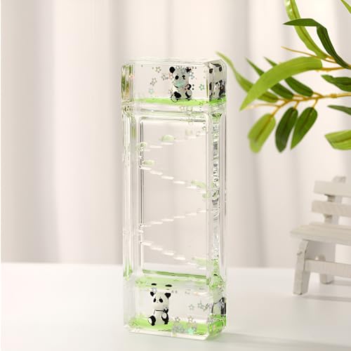 Hopeyhfm Flüssige Bewegung,Tropfen Sanduhr, Öl Flüssige Sanduhr Liquid Timer, Intellektuelles Dekompression Sensorikspielzeug, für Schreibtisch, Kinder, Jungen & Mädchen (Stil 1) von HOPEYHFM