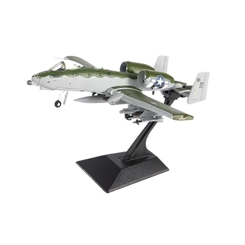 HOPEYS aereo 1/144 for A-10 Thunderbolt II-Kampfflugzeuge, Druckguss-Flugzeugmodell-Kampfflugzeug, Militärmodellbau Miniatur-Souvenirs von HOPEYS
