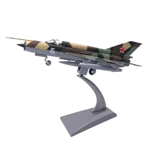 HOPEYS aereo 1/72 for MIG 21 Militärflugzeug, Metallflugzeugmodell, Druckguss-Flugzeugsammlung, Desktop-Kunsthandwerk Miniatur-Souvenirs von HOPEYS