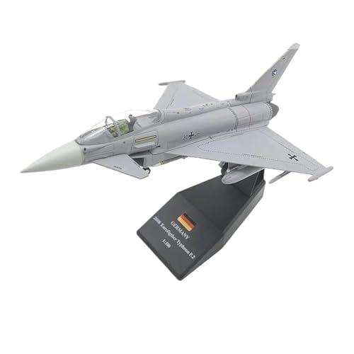 HOPEYS aereo 1:100 for Deutschland EF-2000 Kampfflugzeug Modell Maßstab Flugzeug Modell Flugzeug Spielzeug Fertige Flugzeug Sammlung Geschenk Miniaturhandwerk von HOPEYS